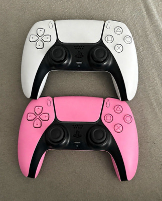 Sony DualSense Wireless Controller für PS5 2er-Set Weiß/Schwarz & Pink