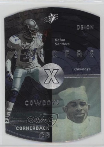 1998 SPx Deion Sanders #13 HOF