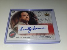 2003-04 Upper Deck Trilogy - Script Scotty Bowman #S3-SB (AU) Auto Red Wings NM 