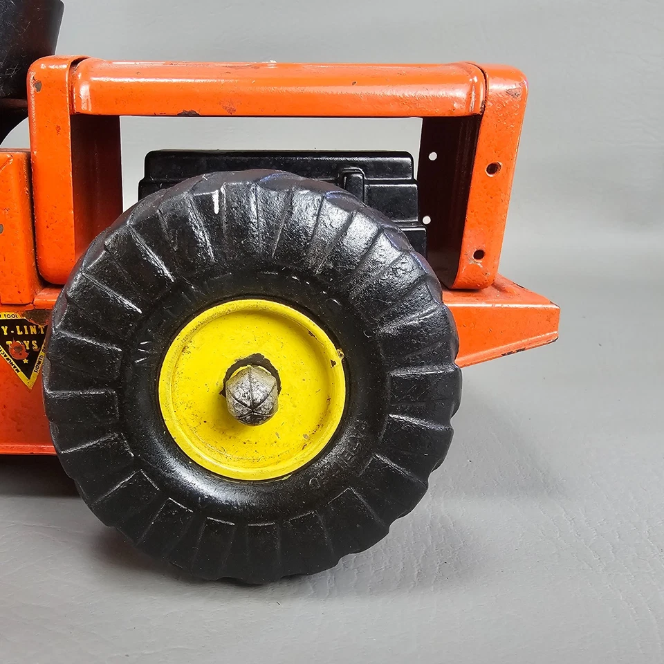 NYLINT Orange TOURNADOZER Bulldozer - Incomplete - Image 3 of 4