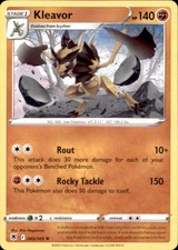 Pokemon Kleavor 85/189 Astral Radiance Non-Holo 3 Card Lot
