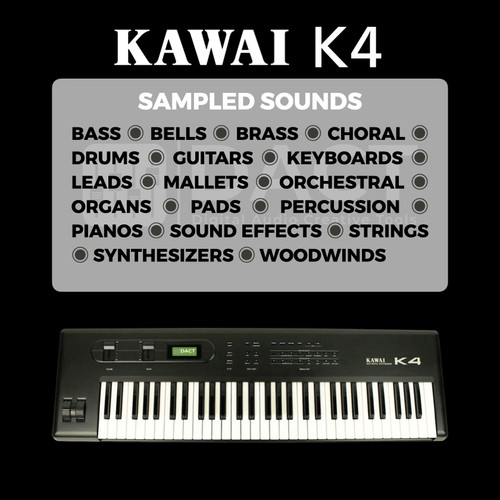 Kawai K4 Synthesizer Sample Library (2,200 Samples) - Instant Access - Picture 3 of 3