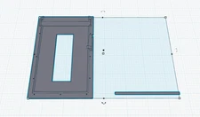 Panoramic Mask for Mamiya RB67 PRO-S 35mm Film Back - Format 24x68mm