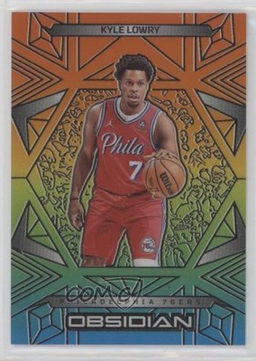 2024-25 Panini Obsidian Electric Etch Hot Springs 7/15 Kyle Lowry #93 1b30