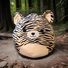 Squishmallows Tina The Tiger Plush 16" Stuffed Animal Toy 2023 Orange Black