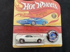 Hot Wheels 50th 2018 Red Line Club Custom Camaro White w/ Button RLC & CASE New