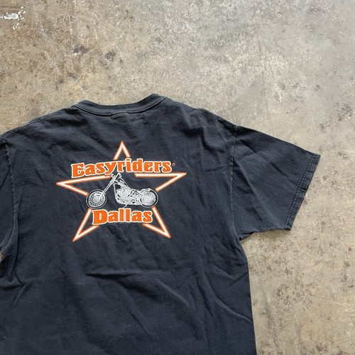 Vintage Easyriders Dallas t-shirt XL 90s chopper bikers vtg - Foto 6 di 14