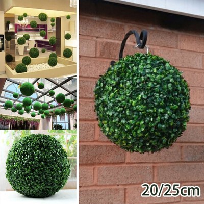 Künstlicher Pflanzenball Effekt 16 cm 17 cm 23 cm Baumblatt Garten Haus