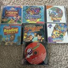 Lot of 7 Learning Company Pc Kids Games Reader Rabbit Clue Finders