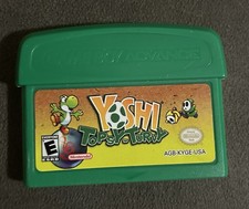 Yoshi: Topsy Turvy (Nintendo Game Boy Advance GBA)  Tested
