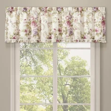 Chambord Lavender Polyester Window Straight Valance