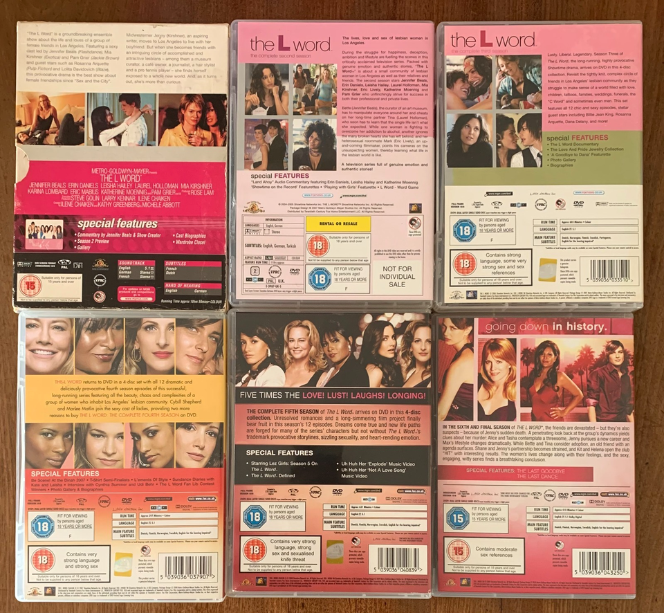 The L Word - Series 1-6 - Complete (Box Sets) (DVD, 2010) | eBay UK