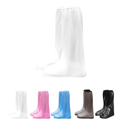 Regenschuhüberzug Reißverschluss rutschfest, weiß matt, M, 1 Paar