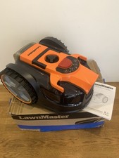 Robotic Mower LawnMaster VBRM16 OcuMow for Spares or Repairs