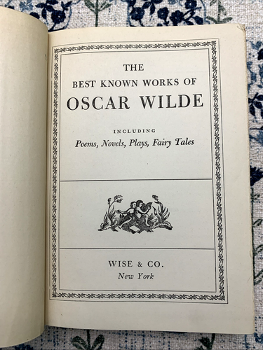 Die bekanntesten Werke von Oscar Wilde Hardcover Gedichte Theaterstücke Essays nicht datiert - Bild 4 von 10