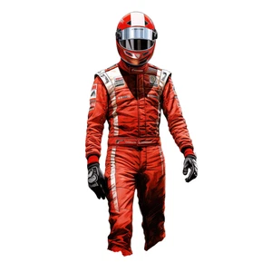 Racing Driver Self Adhesive Vinyl Sticker