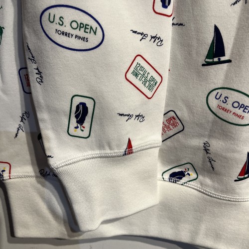 Polo Ralph Lauren Herren XS US Open Torrey Pines Sweatshirt 2021 Golf Neu mit Etikett - Bild 10 von 12