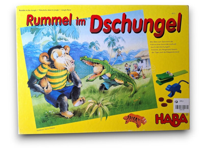 Rummel im Dschungel von HABA 4213  - kontrolliert in sehr guten Zustand inkl. RE