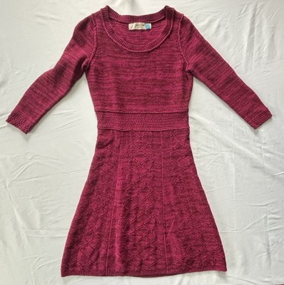 Anthropologie Sparrow Women s Sweater Dress Lambswool Rabbit Hair Size XS