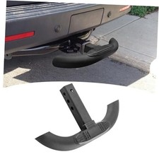 Towing Hitch Step Rear Bumper Guard Bar for 2 inch Receiver Mount Compatible