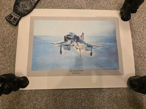 The Last Phantom Military Aviation Print by Robert Taylor