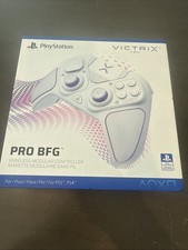PDP Victrix Pro BFG Wireless Gaming Controller for PS5, PS4, PC, White
