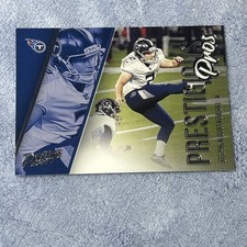 2021 Panini Prestige Prestigious Pros Stephen Gostkowski # PP-SG Titans