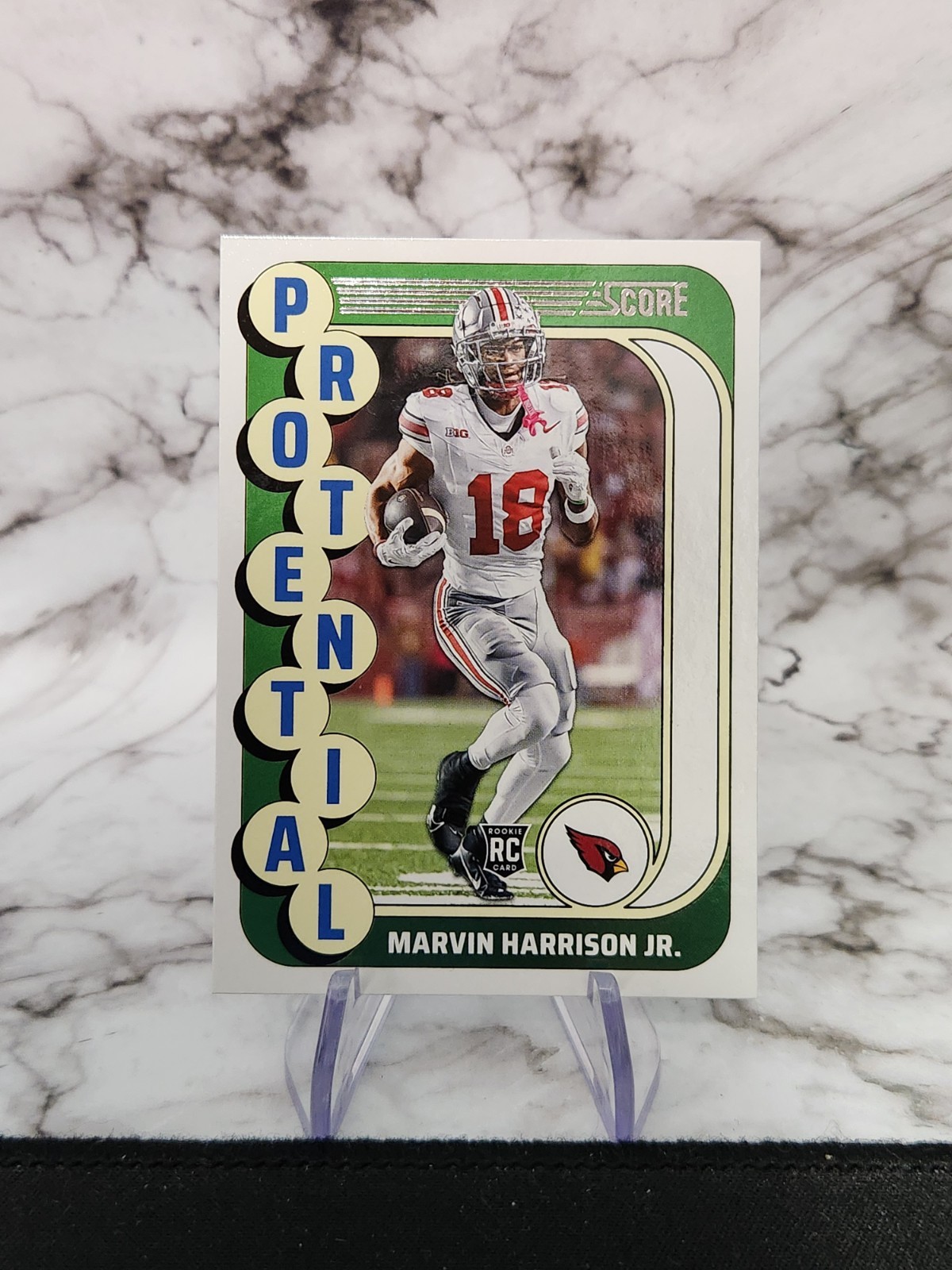 2024 Score - Protential - Marvin Harrison Jr. #16 (RC) - Ohio State Buckeyes