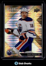 2024 UPPER DECK ALLURE #2 ZACH HYMAN GLITTER BOMB GOLD /199