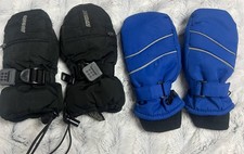Lot Of 2 Winter/Snow Gloves Thinsulate Insulation, Gordini Boys/Girls Size Small