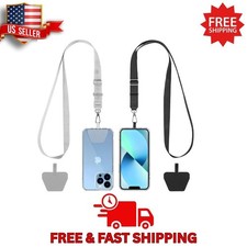 CACOE Phone Lanyard 2 Pack-2  Adjustable Neck Strap,2  Phone Patches,Universal C