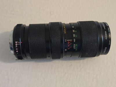 Vivitar 75-205 f/3.8 Close Focusing Auto Zoom For Minolta MD Mount