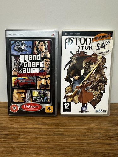 Astonishia Story Sony PSP e Grand Theft auto liberty city stories Gta - Foto 1 di 9