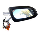 2013 TESLA MODEL S Front Door Mirror Assembly Right Hand Passenger Paint PPSB