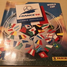 Panini Fußball WM 1998 Frankreich - Leeralbum Deutsche Version mit Bestellschein