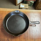 Vintage Griswold Small Block A Logo #9 Cast Iron Dual Spout 11.25" Skillet