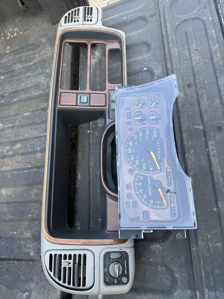 Velocímetro MPH Mercado de Estados Unidos Estilo Clásico Cluster Se Adapta a 95-00 Chevy/gmc Foto 3 de 4