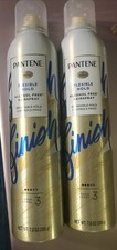 Pantene Pro V Flexible Hold Level 3 Hairspray Alcohol Free 7 Oz Lot Of 2