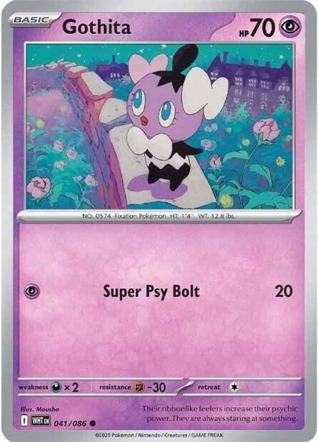 Pokemon Gothita (41/325) White Flare NM