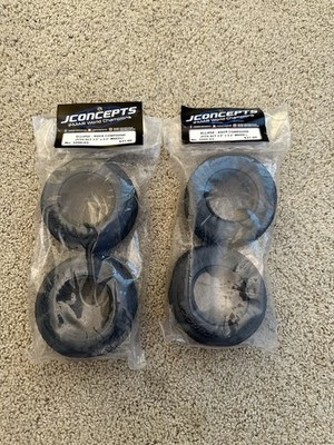 2x JConcepts Ellipse Short Course SCT Tires (Aqua) JCO3200-03 - Brand New!