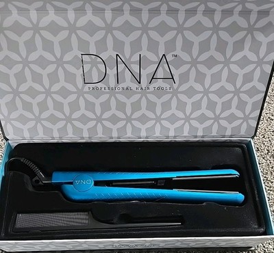 DNA Ceramic Hair Straightener Tiffany Blue Flat Iron 1'' Inch With Box