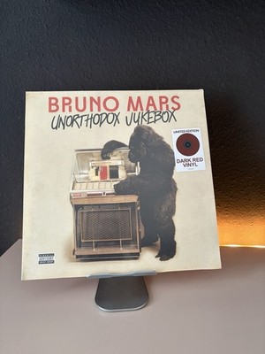 BRUNO MARS ''Unorthodox jukebox'' LP Europe reissue 2022 - Limited DARK RED vinyl