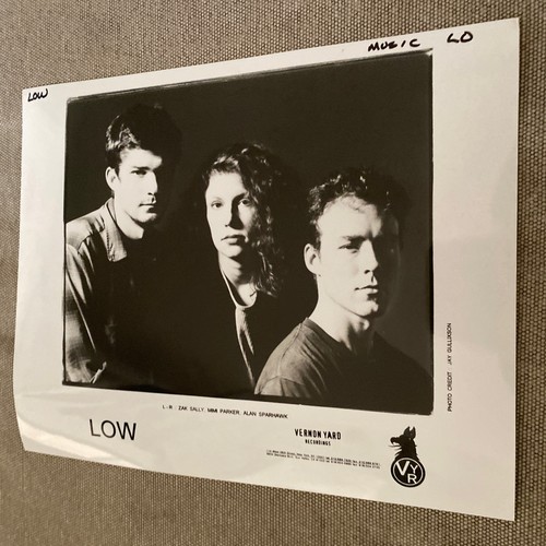 Low Press Photo 8x10". Mili Parker, Alan Sparhawk, Zak Sally. Siehe Beschreibung. - Bild 1 von 6