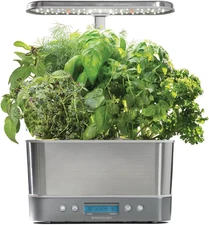 Harvest Elite Indoor Garden Hydroponic System with LED Grow Light and Seed Kit,