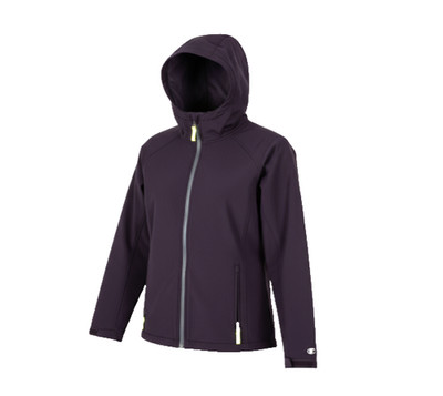 Champion Men s Jacket XL Black Full-Zip Hooded Anorak Reflective Lined