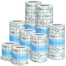 8 Rolls Tattoo Aftercare Bandage Waterproof Transparent Stretch Adhesive Band...