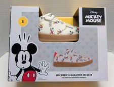 2026 Aldi X Disney Mickey Mouse Children's Sneaker Size 1 NIB
