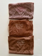1940s Vintage Artcraft Seamed Cuban Heel Stockings, sz 9, 3 pairs