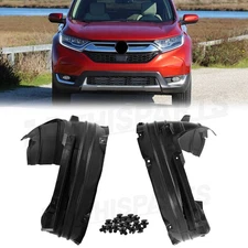 Fender Liner Set w/Clips For 2017-2022 Honda CR-V Front Left Right Splash Shield