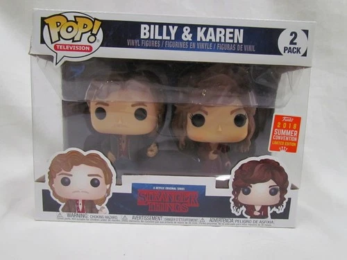 Funko Pop! Vinyl: Stranger Things 2 Pack-Billy & Karen  - Barnes and Noble SDCC